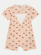 Rampersy - Guess Romper S5GG00 K6YW4 Czerwony Regular Fit - miniaturka - grafika 1