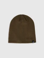 Czapki męskie - 4F Czapka zimowa męska - khaki L - miniaturka - grafika 1