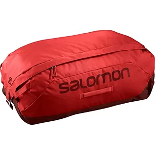 Torby podróżne - Salomon Duffel 100 Unisex torba podróżna łatwy dostęp dzięki praktycznej konstrukcji, wykonanej z materiałów ultradźwięków, oliwkowej nocy - grafika 1