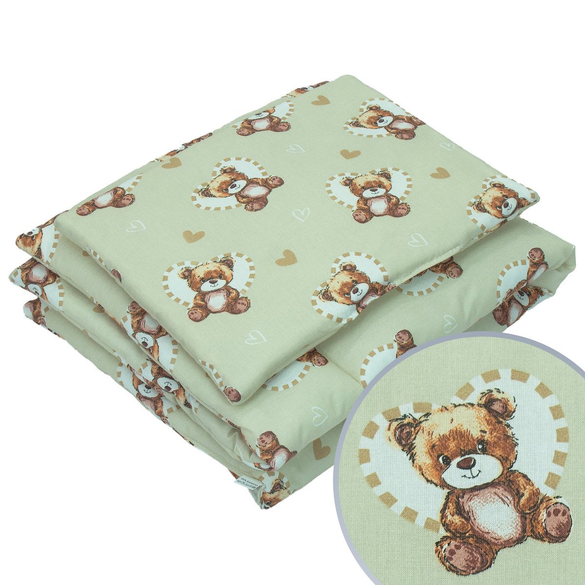 POŚCIEL 70x80 cm do WÓZKA ŁÓŻECZKA DLA DZIECI NIEMOWLĘCA Kerstin