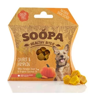 SOOPA Healthy BITES Carrot&Pumpkin 50g - Przysmaki dla psów - miniaturka - grafika 1