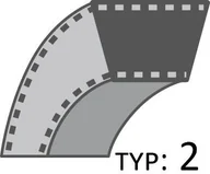 Akcesoria do kos i kosiarek - Pasek Mtd Napęd Jazdy Ah6180 /15,8X2318/ Dbr A-7540467 - miniaturka - grafika 1