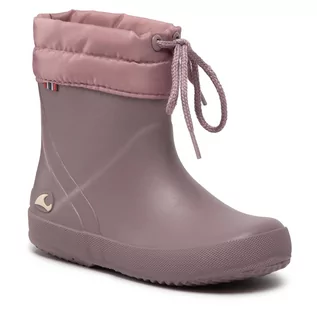 Buty dla dziewczynek - Kalosze Viking - Alv Indie 1-16000-9498 Dusty Pink/Light Pink - grafika 1