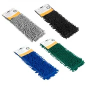 Miotły, szufle, mopy - Zapas do mopa płaskiego Samba mikrofibra 39,5 x 10 cm mix kolorów - miniaturka - grafika 1