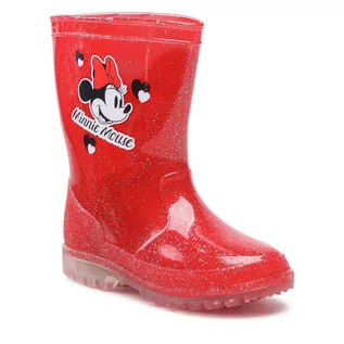 Buty dla dziewczynek - Kalosze Mickey&Friends AW21-48DSTC Red - grafika 1