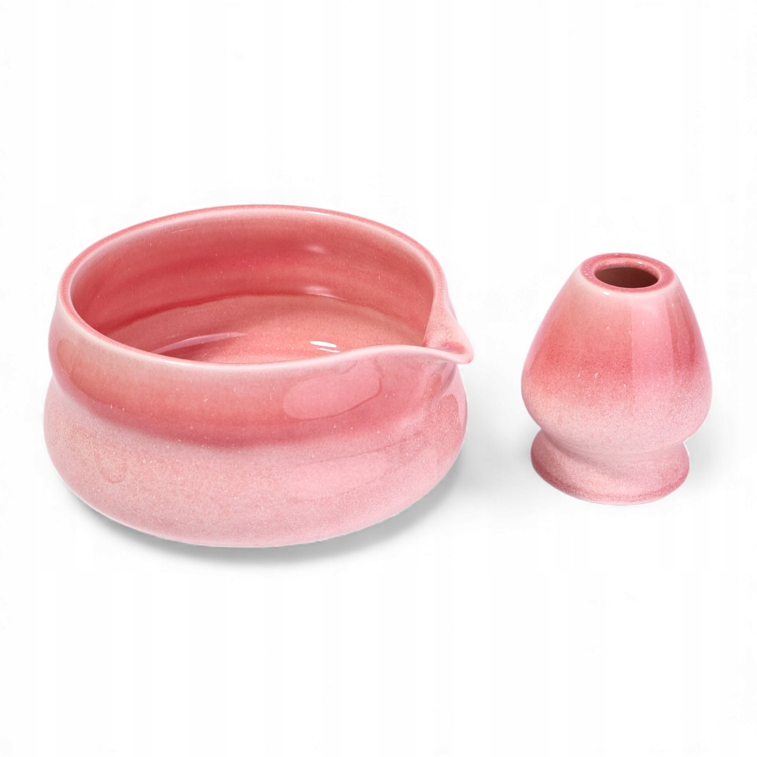 Sakura Ceramiczny Zestaw do Parzenia Matcha Czarka Podstawka