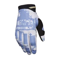 Rękawice motocyklowe - Rękawice Cross FOX 180 Digi Image Jasny szaroniebieskiS - miniaturka - grafika 1