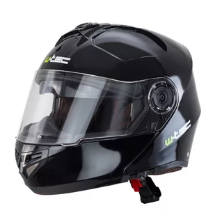 W-TEC KASK MOTOCYKLOWY V270 CZARN ROZM L(59-60) 8472-L-3 - Kaski motocyklowe - miniaturka - grafika 1