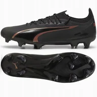 Piłka nożna - Buty Puma Ultra Ultimate 107744-02 czarny 41 - miniaturka - grafika 1