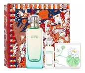 Zestawy perfum damskich - Hermes Zestaw woda toaletowa Un Jardin Sur Le Nil + Woda toaletowa mini + Mydło 100 ml + 7,5 ml + 50 g - miniaturka - grafika 1