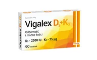Witaminy i minerały - Biofarm SP. Z O.O. VIGALEX D3 + K2 60 tab. - miniaturka - grafika 1