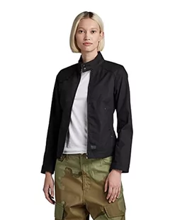 G-STAR RAW Damska kurtka motocyklowa, czarna (dk Black D387-6484), XL, Czarny (Dk Black D387-6484), XL - Kurtki damskie - miniaturka - grafika 1