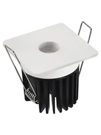 Lampy pozostałe - ACALAMA LE61602 Lampa natynkowa kwadratowa aluminiowa o minimalistycznym designie - miniaturka - grafika 1