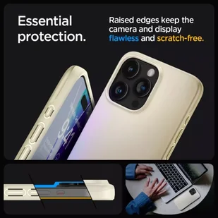 Etui Spigen Thin Fit do Apple iPhone 15 Pro Mute Beige - Pozostałe akcesoria do telefonów - miniaturka - grafika 15