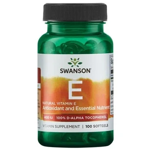 Vitamin E 400 IU (100 kaps.) - Suplementy diety - miniaturka - grafika 1