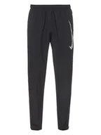Spodnie sportowe męskie - Nike Spodnie w kolorze czarnym do biegania - miniaturka - grafika 1
