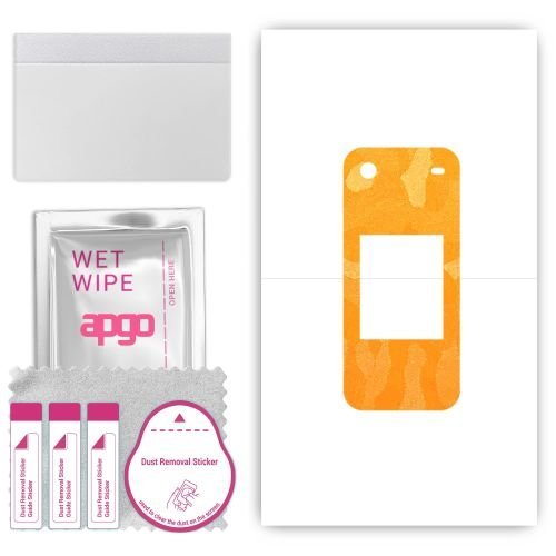 folia naklejka skórka strukturalna na TYŁ do Nokia 2780 Flip - Moro Camo Żółty - apgo SKINS