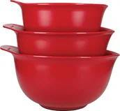 Przybory do gotowania - KitchenAid KitchenAid zestaw misek 2.5L, 3.3L, 4.2L Empire Re - miniaturka - grafika 1