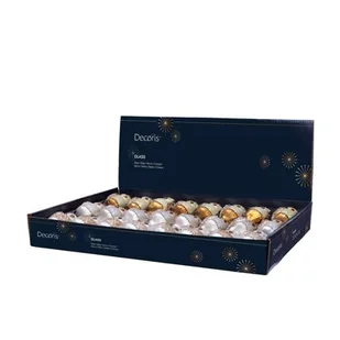 Bombka szklana sowa mix 3 kolorów - Bombki - miniaturka - grafika 1