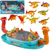 Gry planszowe - Zręcznościowa gra Wojna Dinozaurów Dinosaur Battle Game Zbij Dinozaura - miniaturka - grafika 1