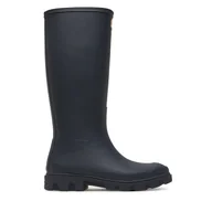 Kalosze damskie - Kalosze Hunter Downpour Tall Wellington HFRW0001251 Granatowy - miniaturka - grafika 1