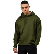 Bluzy sportowe męskie - Venum Bluza Z Kapturem Divide Hoodie Khaki - miniaturka - grafika 1