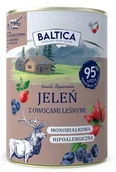 Mokra karma dla psów - BALTICA SMAKI REGIONÓW Jeleń z owocami leśnymi 400g - miniaturka - grafika 1