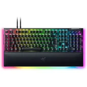 Podkładki pod mysz - Klawiatura do gier Razer BlackWidow V4 Pro, zielony przełącznik, USB, układ brytyjski - miniaturka - grafika 1