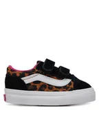 Buty dla dziewczynek - Vans Tenisówki Old Skool V VN0009RCBOQ1 Czarny - miniaturka - grafika 1