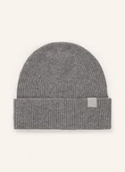 Czapki damskie - Calvin Klein Czapka Z Kaszmiru grau - miniaturka - grafika 1