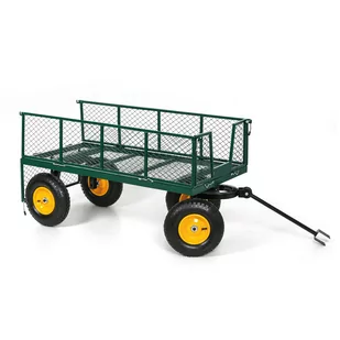 Wózek transportowy, nośność 500 kg, 1380 x 630 x 685 mm - Taczki - miniaturka - grafika 3