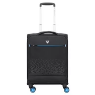 Walizki - Roncato Crosslite Walizka kabinowa na 4 kółkach 55 cm nero 414873-01 - miniaturka - grafika 1