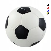 Skarbonki - SKARBONKA PIŁKA NOŻNA |WYGLĄD SKÓRY| 15 CM | CZARNO-BIAŁA - miniaturka - grafika 1