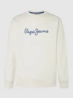 Bluzy męskie - Pepe Jeans Bluza "New Joe" w kolorze kremowym - miniaturka - grafika 1
