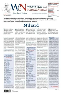 Wszystko, co Najważniejsze nr 23 - Red Michał Kleiber - Czasopisma Wszystko, co Najważniejsze nr 23 - Red Michał Kleiber - Czasopisma - miniaturka - grafika 1