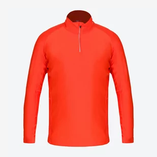 Bluza narciarska męska Rossignol Classique 1/2 Zip pomarańczowa | WYSYŁKA W 24H | 30 DNI NA ZWROT - Bluzy narciarskie - miniaturka - grafika 1