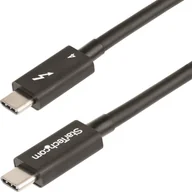 Kable USB - Kabel USB StarTech Thunderbolt - Thunderbolt 1 m Czarny (TBLT4MM1M) - miniaturka - grafika 1