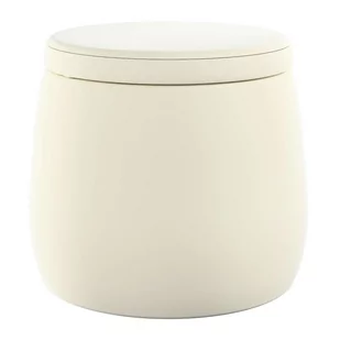 Puf Candy Jar, śmietankowa biel, ø40, wys. 40 cm, Posh Velvet - Pufy i podnóżki - miniaturka - grafika 1