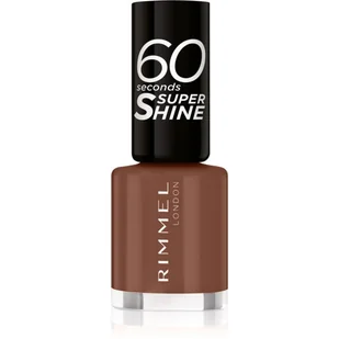 Rimmel 60 Seconds Super Shine lakier do paznokci odcień 140 Chocolate Eclipse 8 ml - Lakiery do paznokci - miniaturka - grafika 1