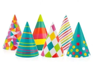 Czapeczki papierowe - Dodatki do strojów karnawałowych - miniaturka - grafika 2