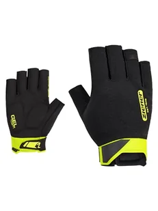 Ziener COOVI męskie rękawiczki rowerowe/do jazdy na rowerze górskim, krótkie palce, oddychające, amortyzujące, gorzki Lemon, 8,5 - Rękawiczki - miniaturka - grafika 1