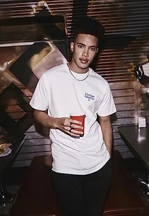 Mister Tee Męski T-shirt Mobamba - Koszulki męskie - miniaturka - grafika 1