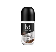 Dezodoranty i antyperspiranty męskie - Fa Coffee Burst - dezodorant roll-on dla mężczyzn 50ml - miniaturka - grafika 1