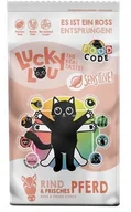 Mokra karma dla kotów - Lucky Lou Food Code Sensitive Wołowina & Konina 1,7kg - miniaturka - grafika 1