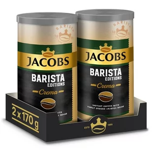 Kawa rozpuszczalna Jacobs Barista Crema zestaw 2x 170g - Kawa - miniaturka - grafika 1