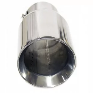 KOŃCÓWKA TŁUMIKA WYDECHU nierdzewka okrągła na60mm - Akcesoria motoryzacyjne - miniaturka - grafika 1