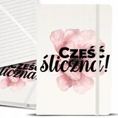 Notesy i bloczki - Notes Notatnik Bujo A5 Biały CZEŚĆ ŚLICZNA Wzory - miniaturka - grafika 1