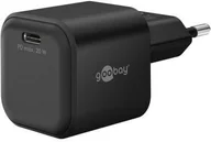 Ładowarki do telefonów - Szybka ładowarka USB-C PD GaN Nano 20 W czarny - miniaturka - grafika 1