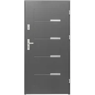 Drzwi zewnętrzne - Drzwi zewnętrzne Onyks antracyt 90 cm prawe Splendoor - miniaturka - grafika 1