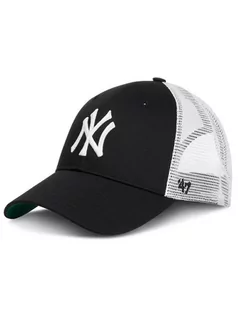 Czapki damskie - New York 47 Brand Czapka z daszkiem Yankees 47 BRAND-B-BRANS17CTP-BK Czarny - grafika 1